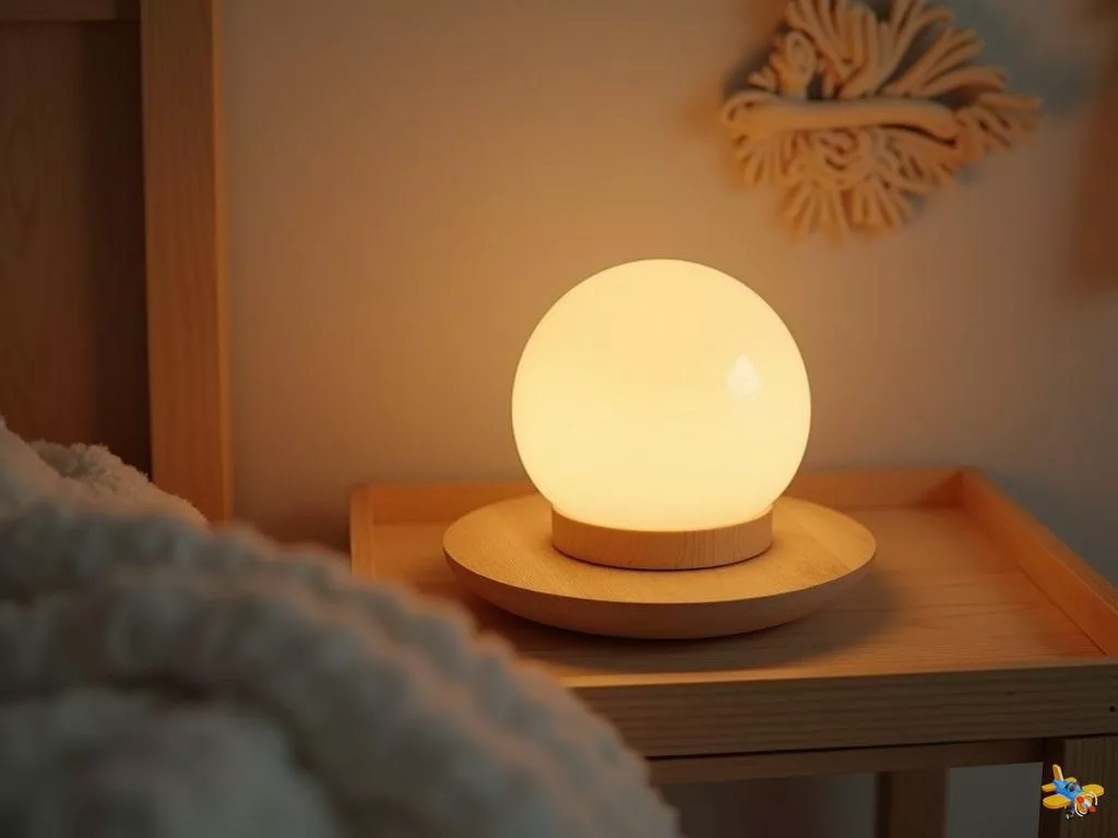 Offrir une veilleuse en bois personnalisée pour bébé