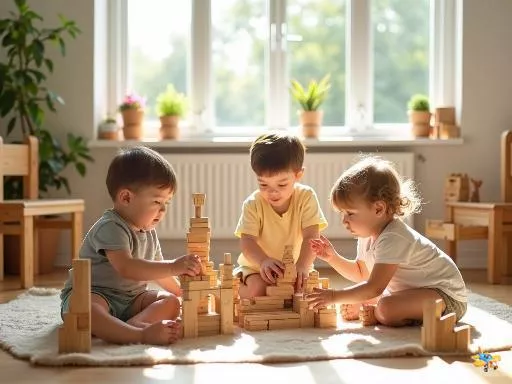 Construire sans limite avec les jeux modulables en bois