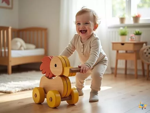 Nos coups de cœur : animaux à tirer en bois pour enfants