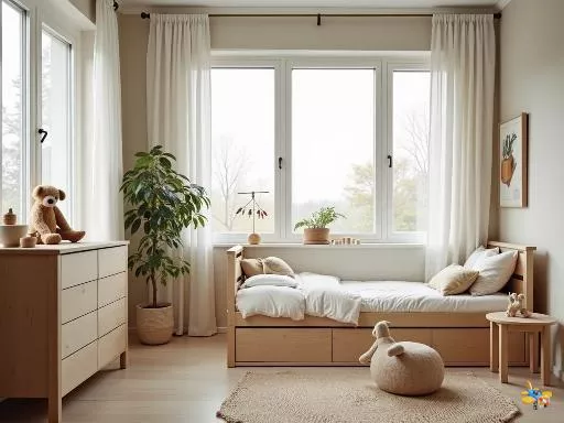 Adopter la déco scandinave en bois pour une chambre enfant