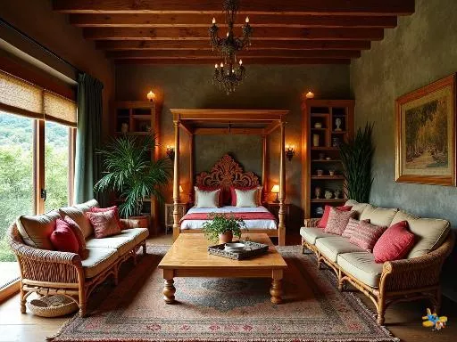 La chambre bohème en bois : entre douceur et liberté